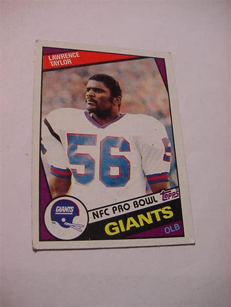 lawrence taylor nfc pro bowl card|lawrence taylor 321.